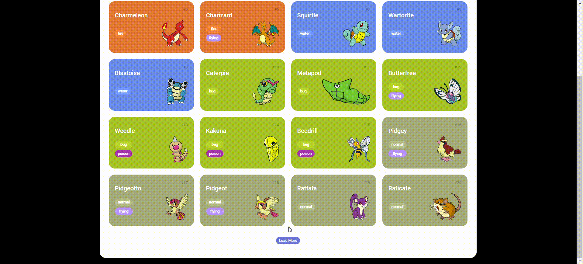 projeto Pokedex em JS 